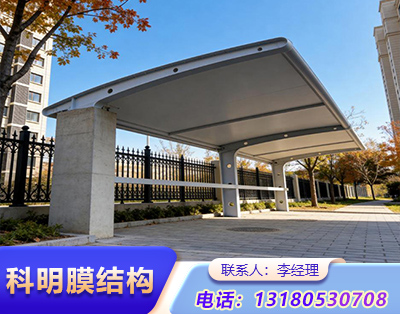 晋城小区电动车车棚
